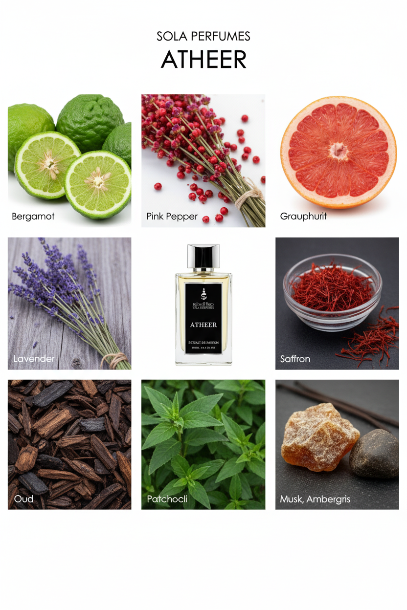 Atheer (أثير) (Unisex Extrait de Parfum – 100ml)