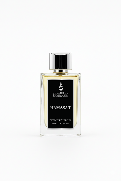 Hamasat (همسات)  (Unisex Extrait de Parfum – 100ml)
