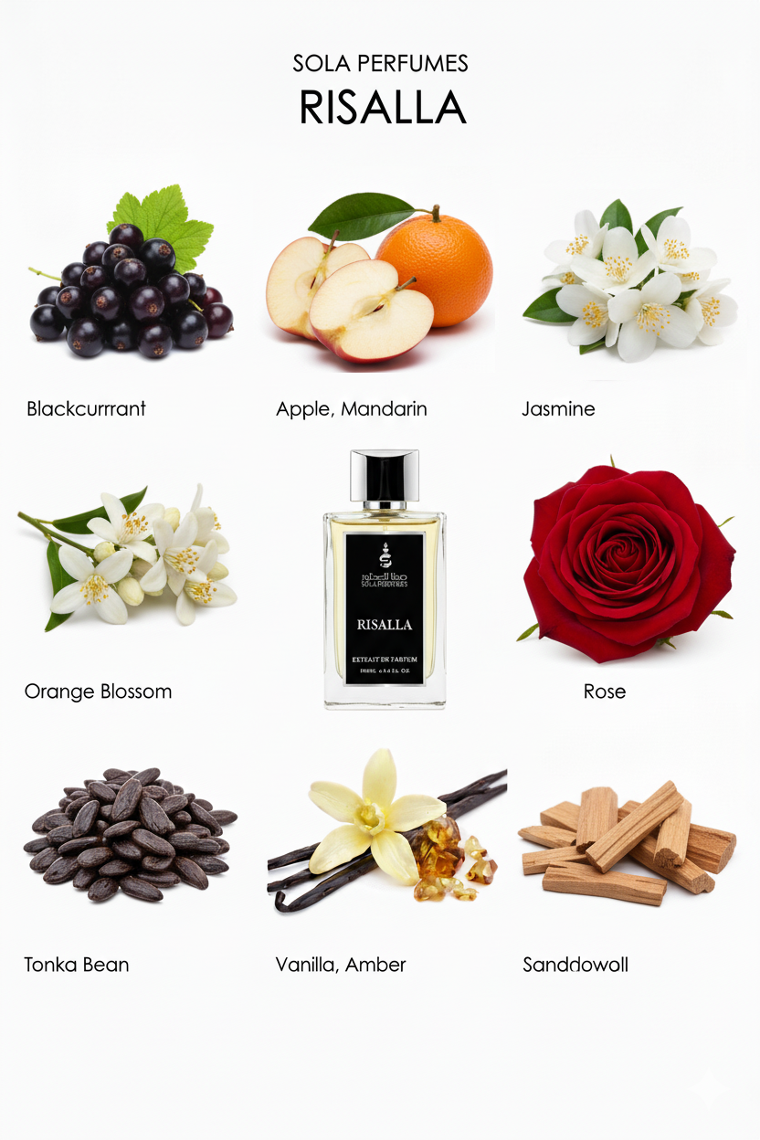 Risalla (رسالة)  (Unisex Extrait de Parfum – 100ml)