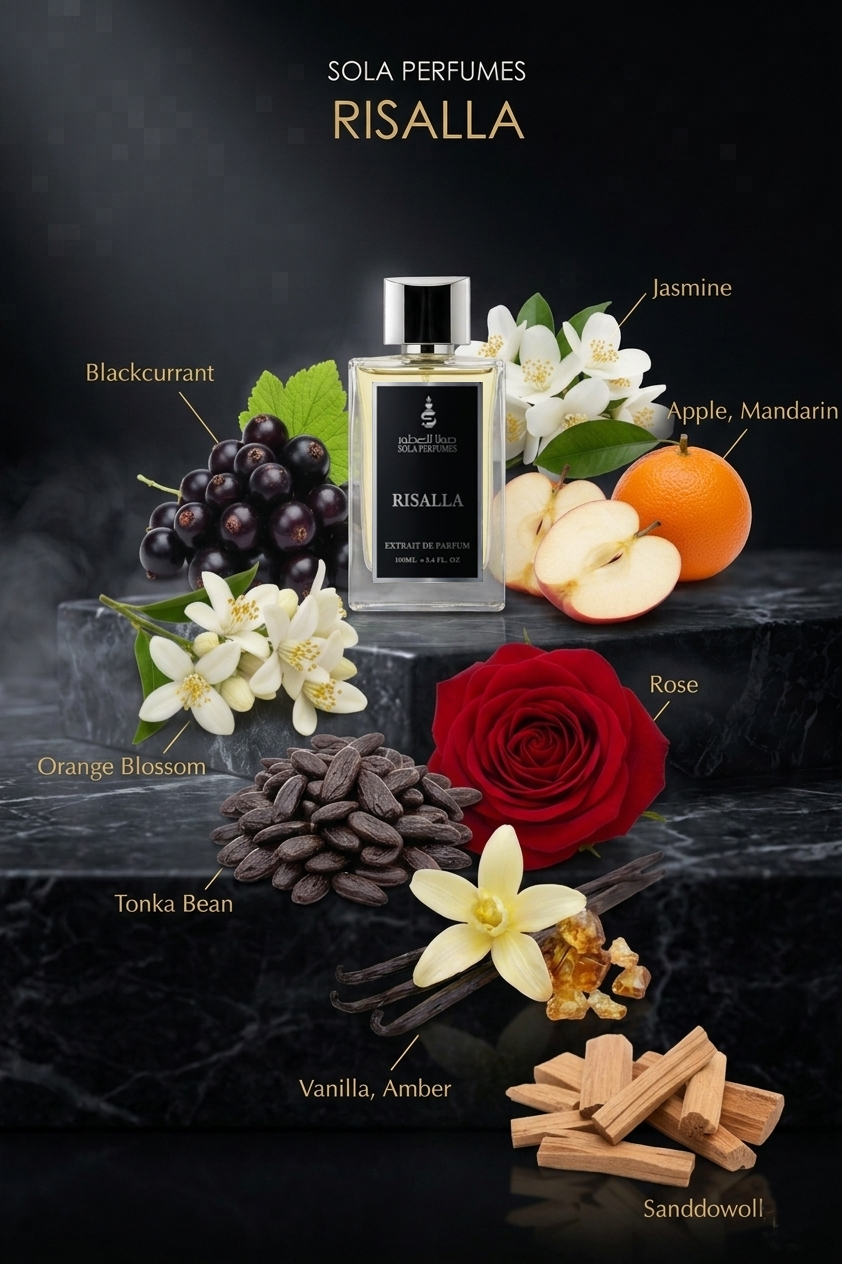 Risalla (رسالة)  (Unisex Extrait de Parfum – 100ml)