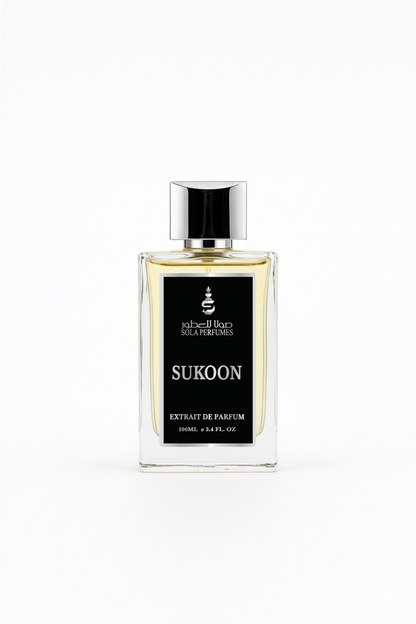 Sukoon (سكون)  (Unisex Extrait de Parfum – 100ml)